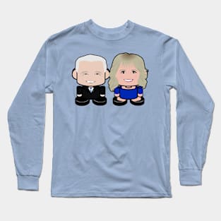 Mr. & Mrs. Jo'buddy POLITICO'BOT Toy Robot Long Sleeve T-Shirt